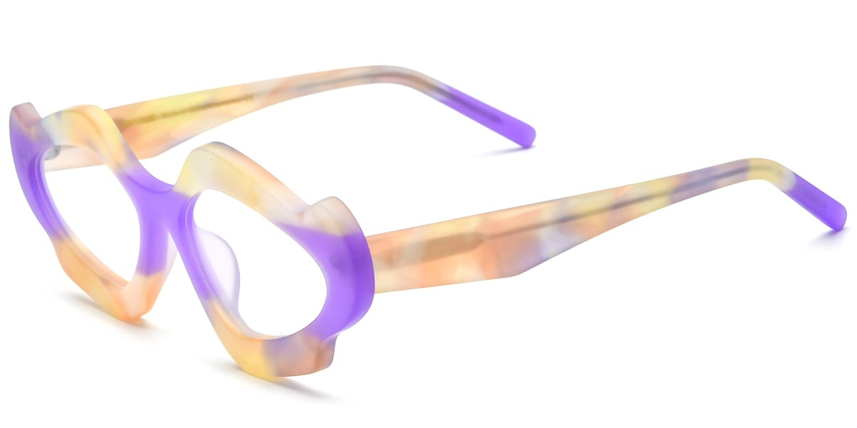 Acetate Geometric Frame F5851