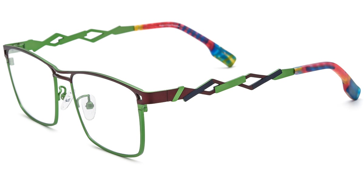 Titanium Rectangle Frame F8818