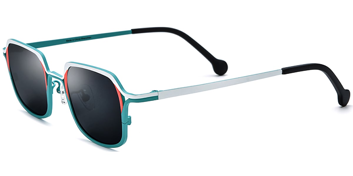 Titanium Rectangle Sunglasses SG7315