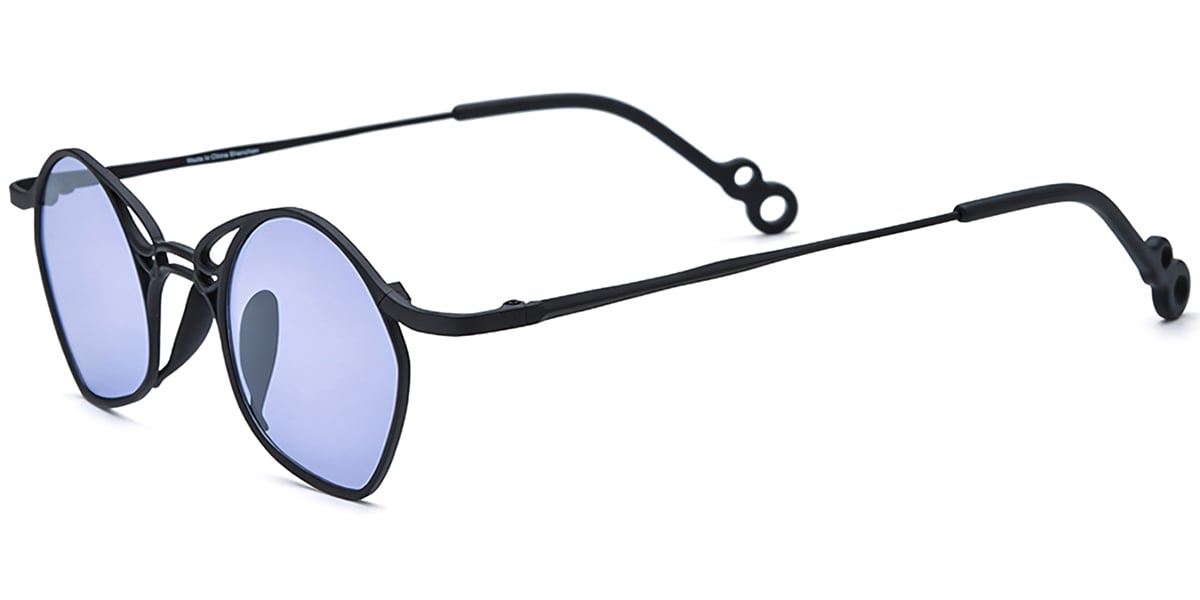 Titanium Geometric Sunglasses SG7397