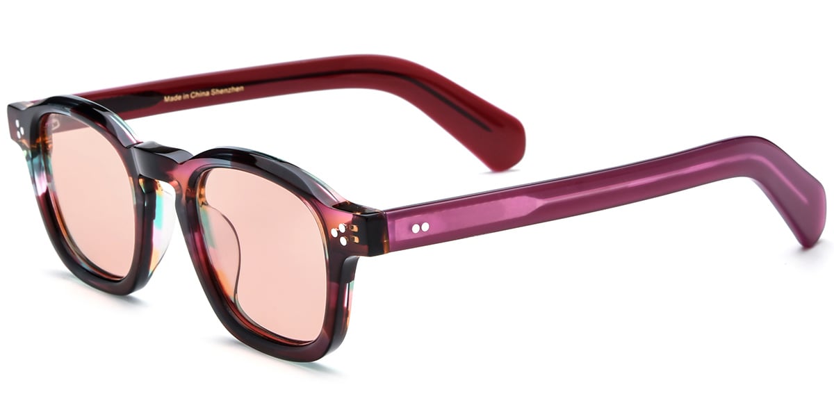 Acetate Square Sunglasses SG10305