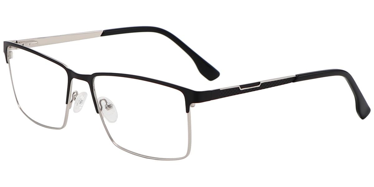 Acetate Metal Rectangle Frame F8563