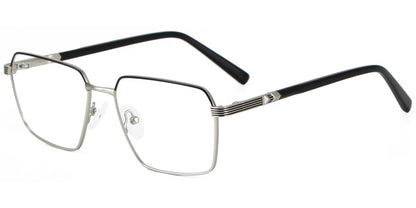 Acetate Metal Square Frame F9008