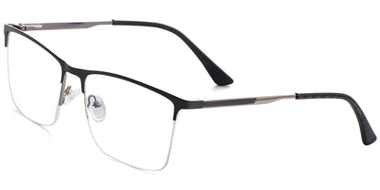 Acetate Metal Square Frame F8558