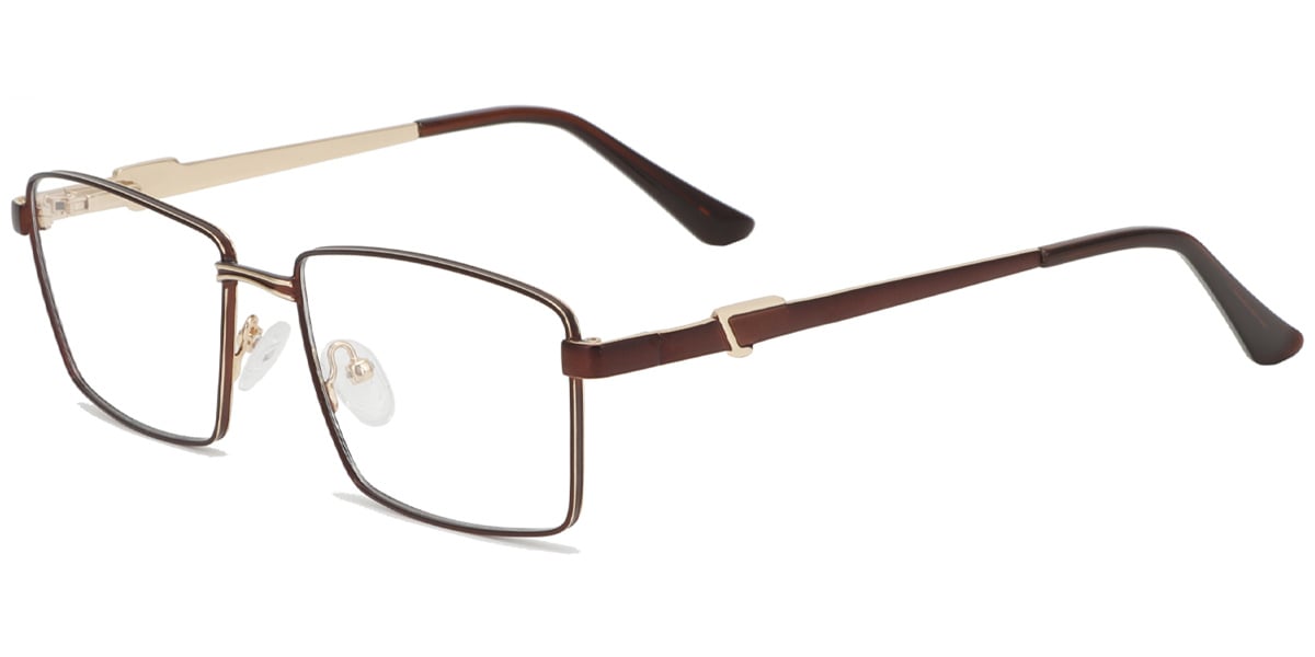 Acetate Metal Rectangle Frame F8746
