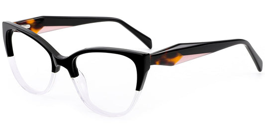 Acetate Cat Eye Frame F9042