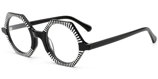 Acetate Geometric Frame F10450