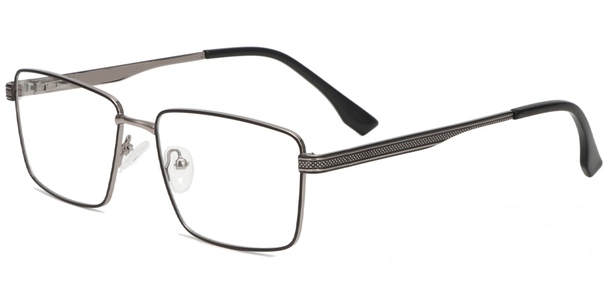 Acetate Metal Rectangle Frame F8719