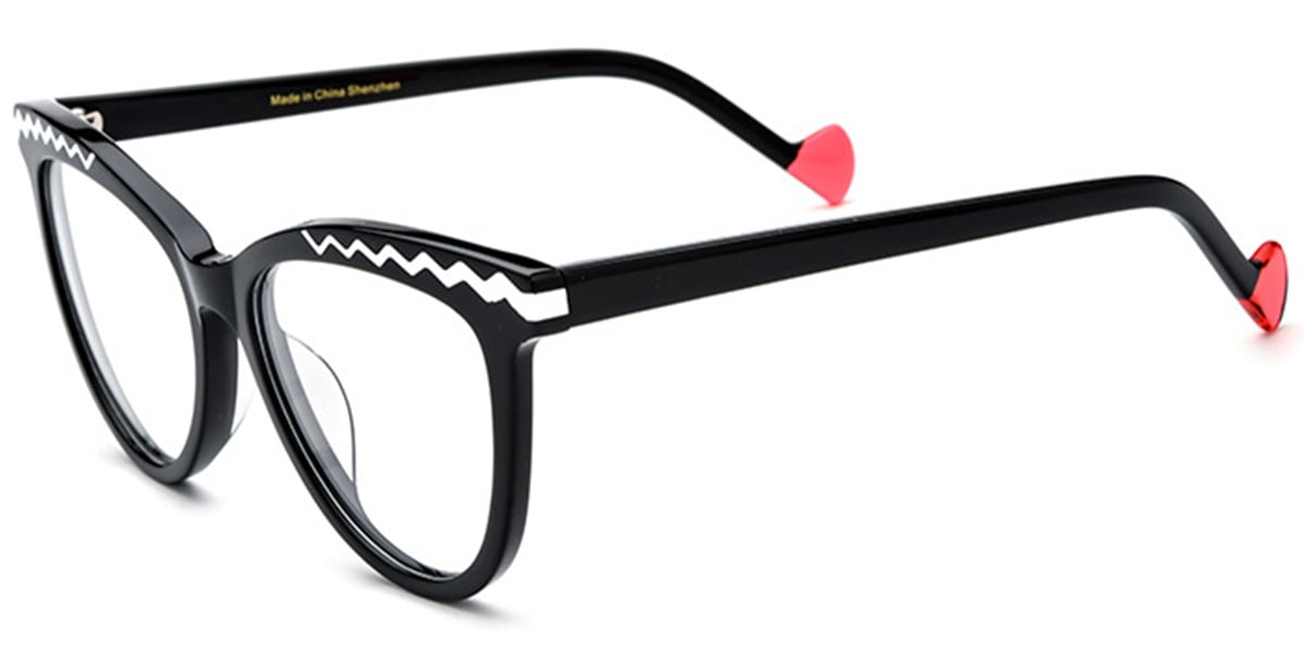 Acetate Cat Eye Frame F6714