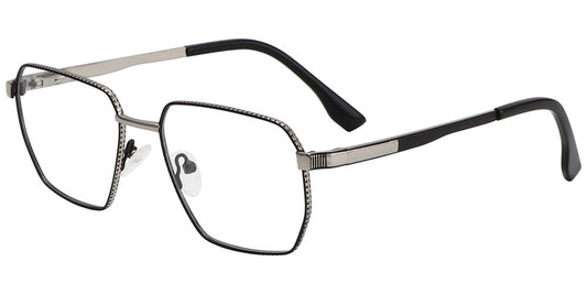 Acetate Plastic Square Frame F8740