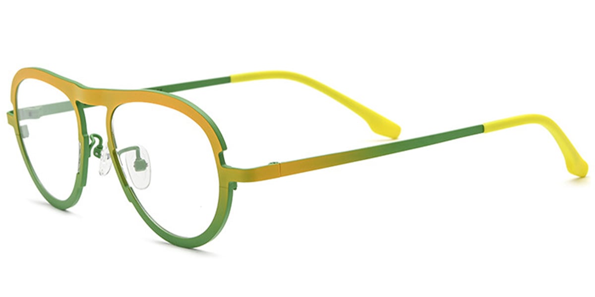 Titanium Oval Frame F6078