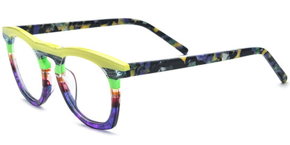 Acetate Square Frame F6057
