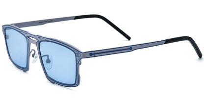 Titanium Rectangle Sunglasses SG8339