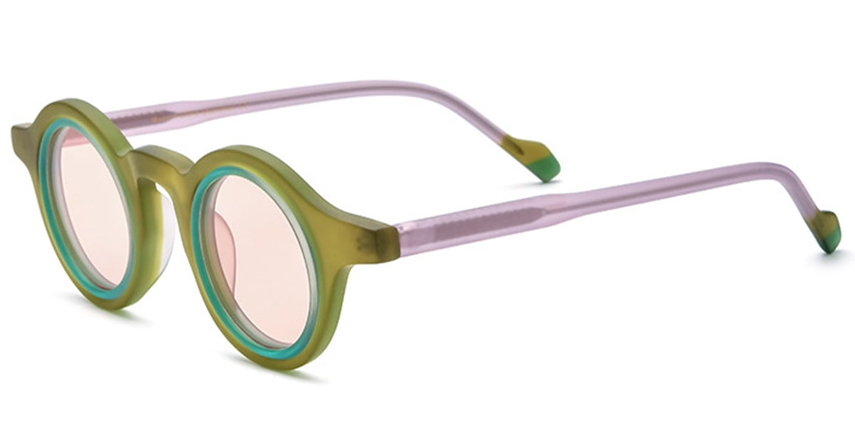 Acetate Round Sunglasses SG5616