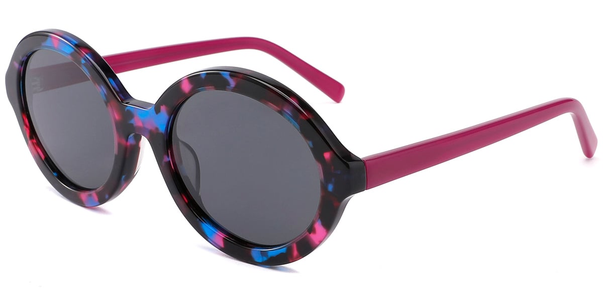 Acetate Oval Sunglasses SG10255