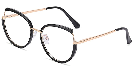 Metal TR Cat Eye Frame F3991