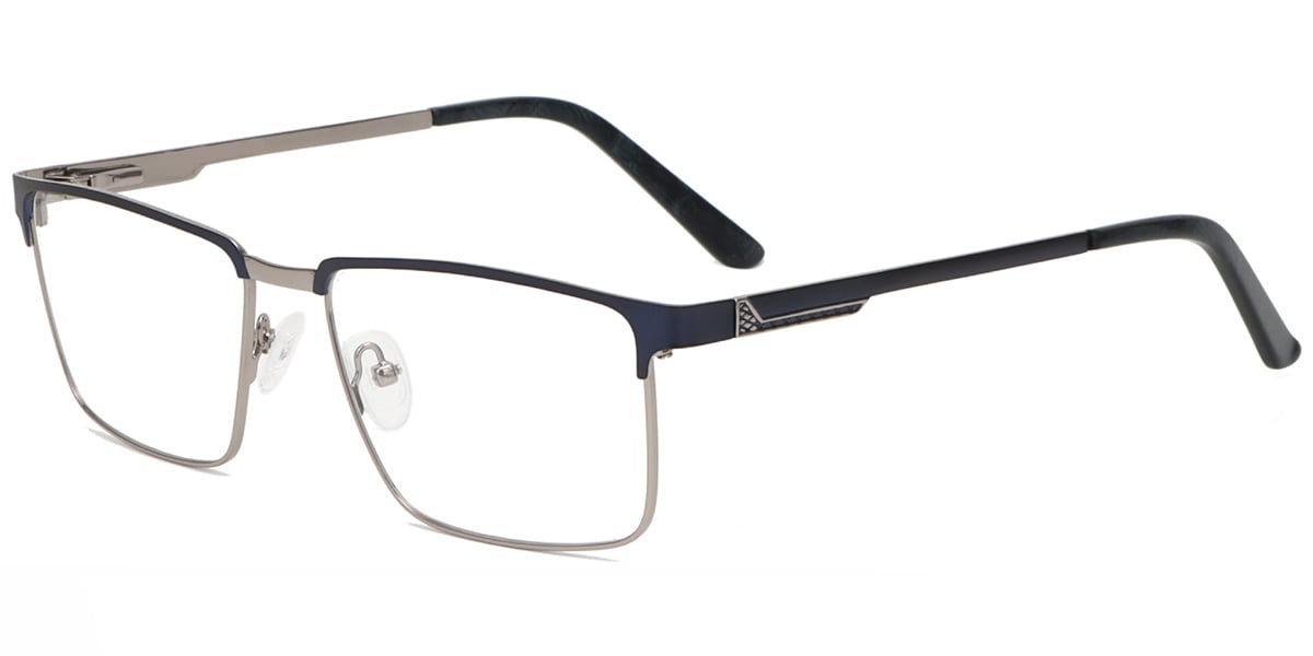 Acetate Metal Rectangle Frame F8553