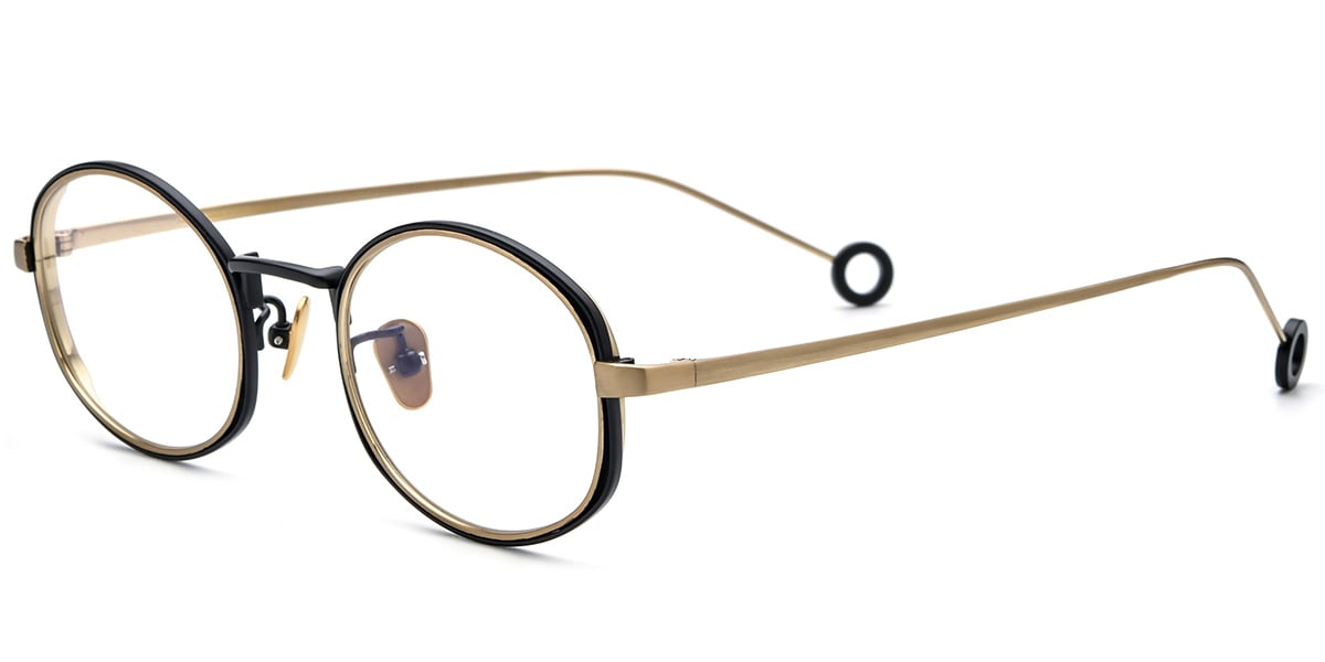 Titanium Oval Frame F5862