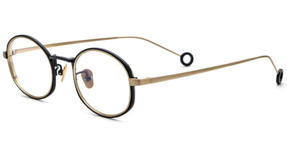 Titanium Oval Frame F5862