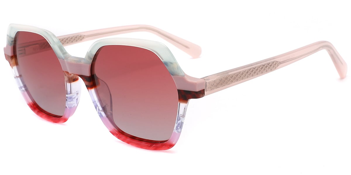 Acetate Square Sunglasses SG9289