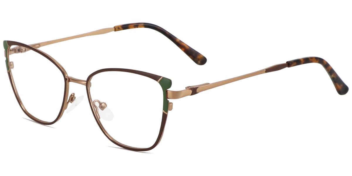 Acetate Metal Rectangle Frame F9012