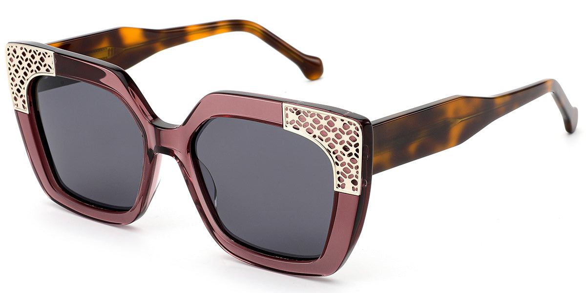 Acetate Square Sunglasses SG7003