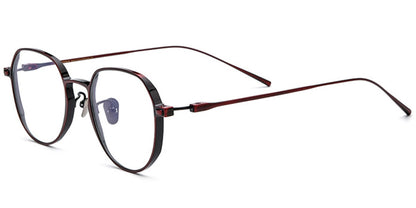Titanium Square Frame F6393