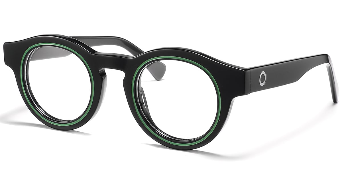 Acetate Round Frame F5979