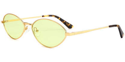 Metal Oval Sunglasses SG10161