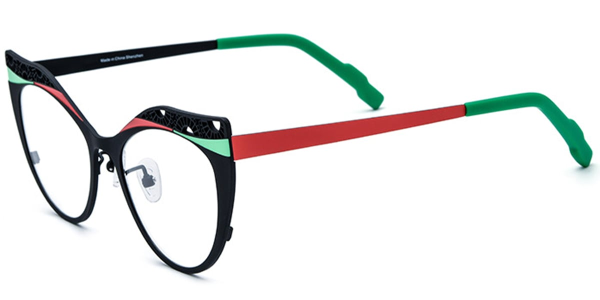 Titanium Cat Eye Frame F6906
