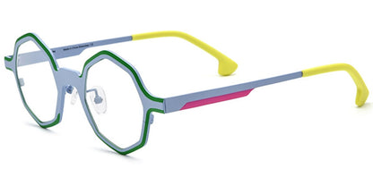 Titanium Geometric Frame F6437