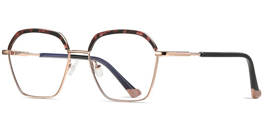 Metal Geometric Frame F3426