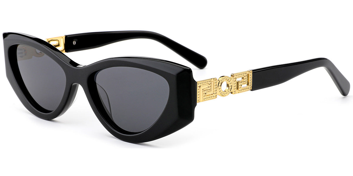 Lunettes de soleil œil de chat en acétate SG7583