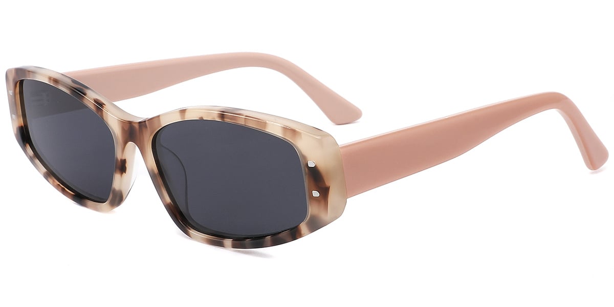 Acetate Rectangle Sunglasses SG10030