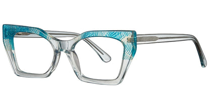 Acetate Cat Eye Frame F5217