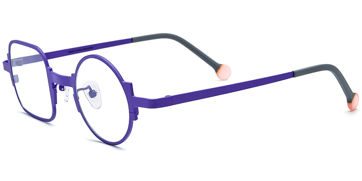 Titanium Geometric Frame F7167