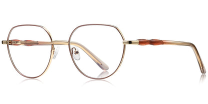 Geometric Eyeglasses F9616