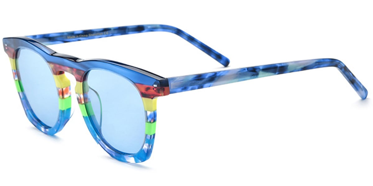 Acetate Square Sunglasses SG6059