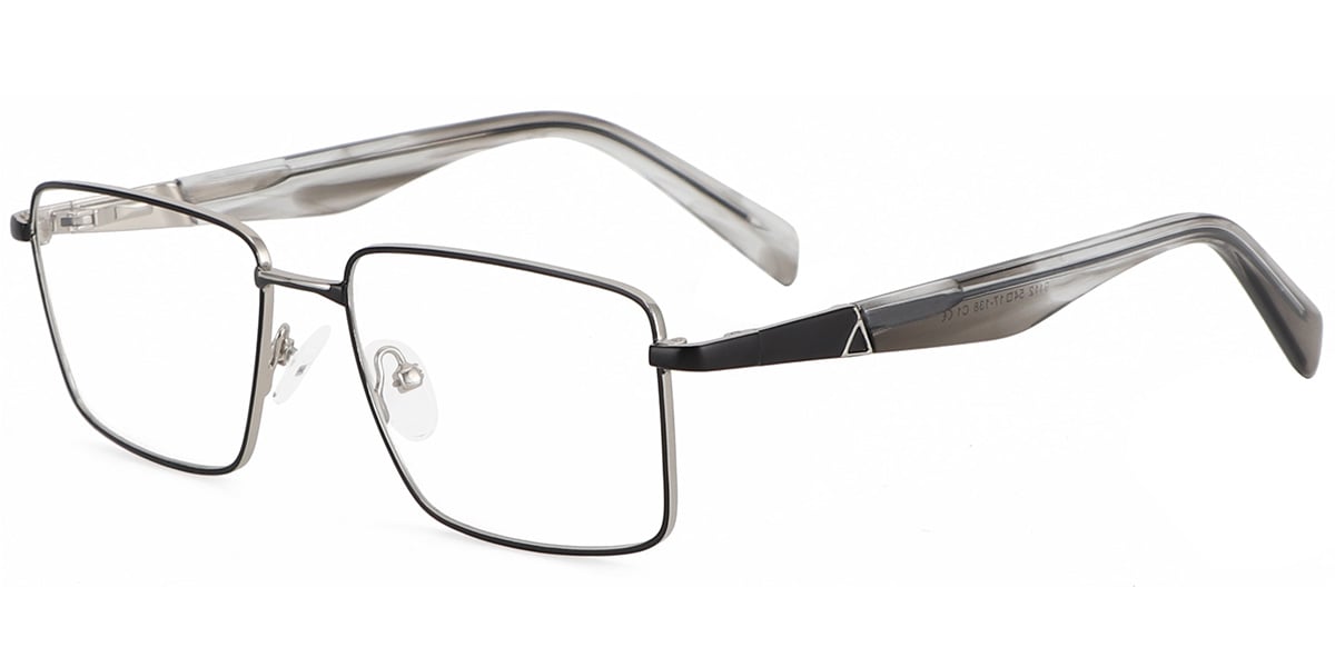 Acetate Metal Rectangle Frame F9337