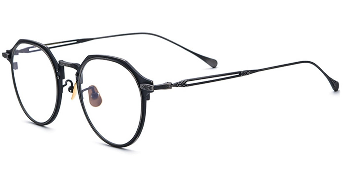 Titanium Round Frame F5863