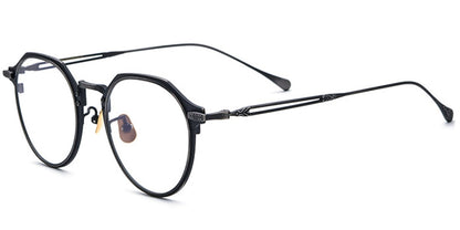 Titanium Round Frame F5863