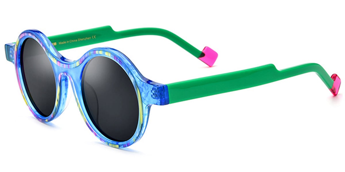 Acetate Round Sunglasses SG6399