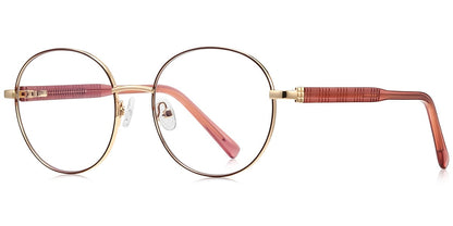 Round Eyeglasses F9622