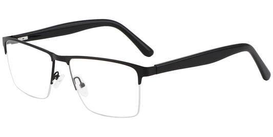 Acetate Metal Rectangle Frame F8564