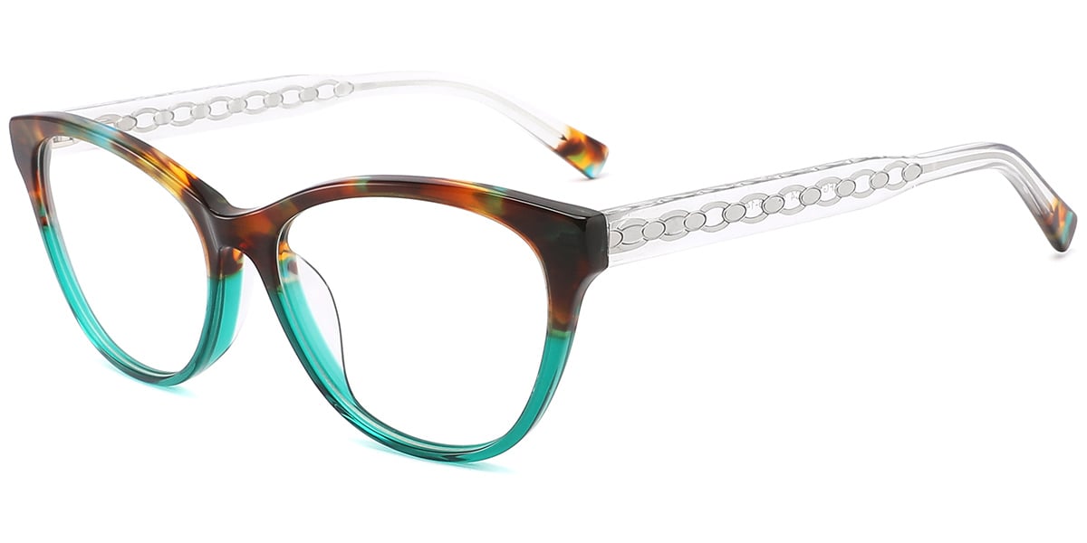 Acetate Cat Eye Frame F10190