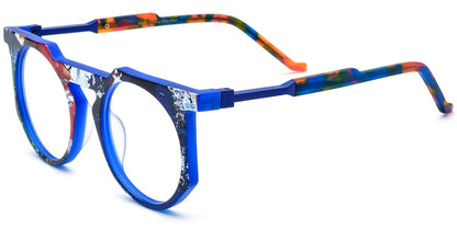 Acetate Geometric Frame F8081