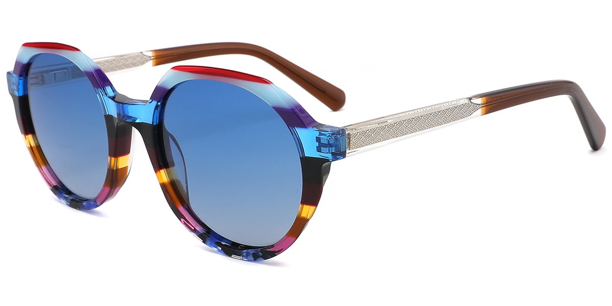 Acetate Round Sunglasses SG9294