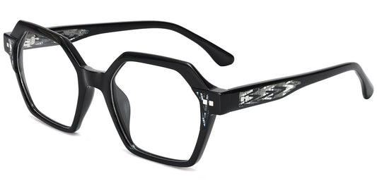 Acetate Geometric Frame F10429