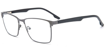 Acetate Metal Square Frame F8537