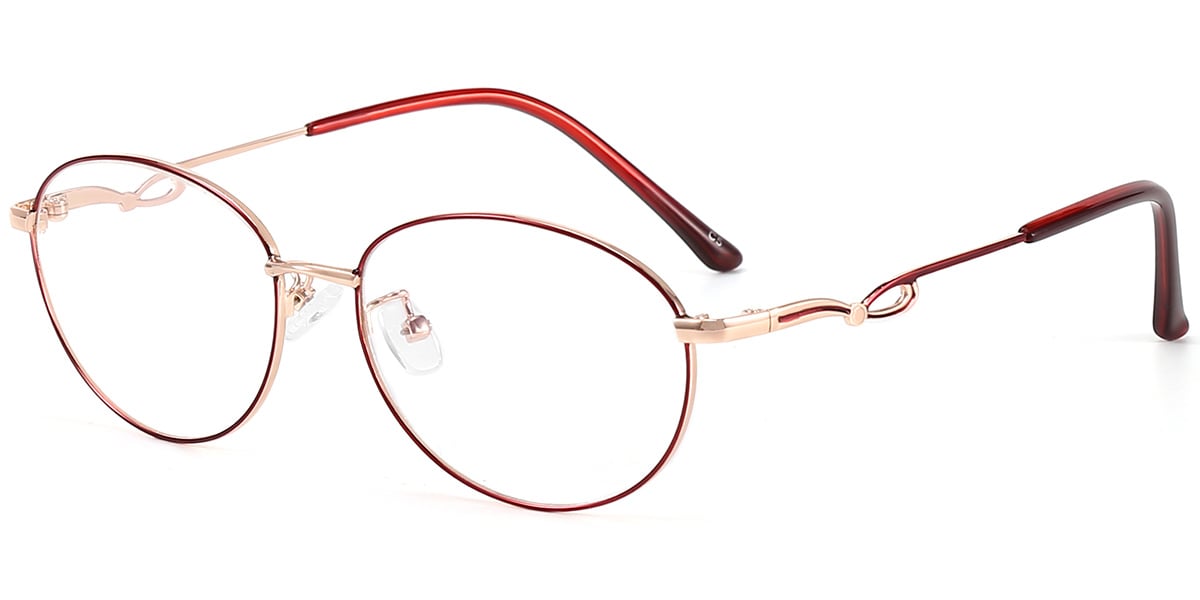 Oval Eyeglasses F9198